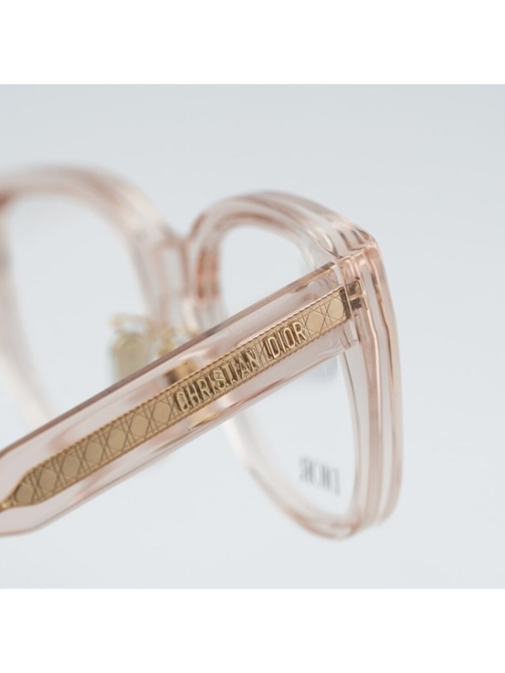 Dior DIORPRISMEO B1F 4000 Women Eyeglasses Pink 52mm Cat Eye Frame - Picture 4 of 10